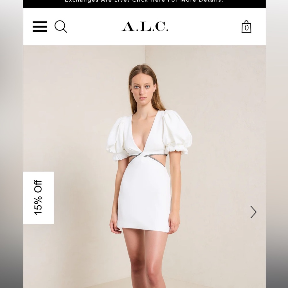 ALC white dress